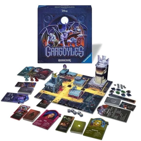 Disney Ravensburger Gargoyles Awakening Strategy Board Game - Picture 4 of 6